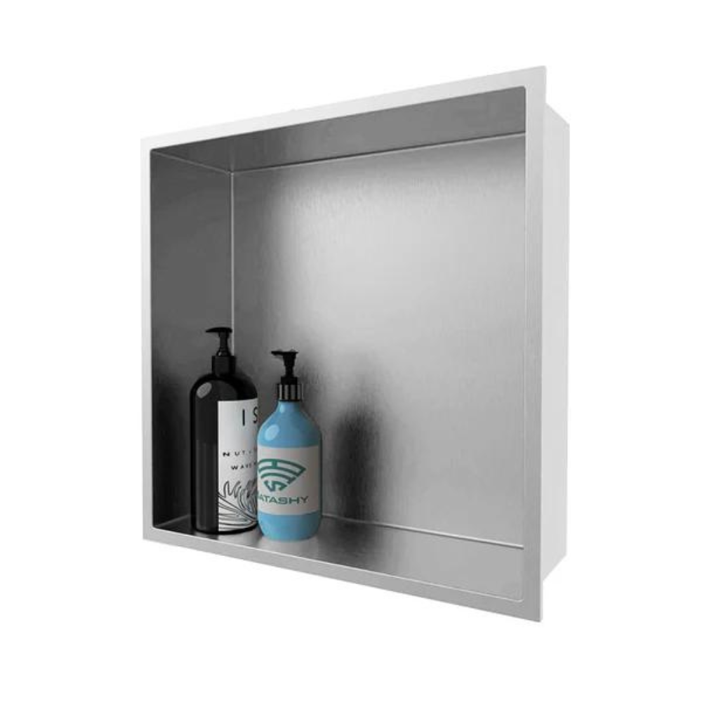 Z - Stainless Steel Metal Niche Silver - 12"x12" - N300-MS